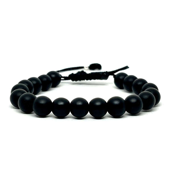 Matte Black Onyx Bracelet