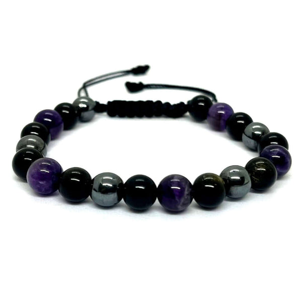 Triple Protection "Amethyst" Bracelet